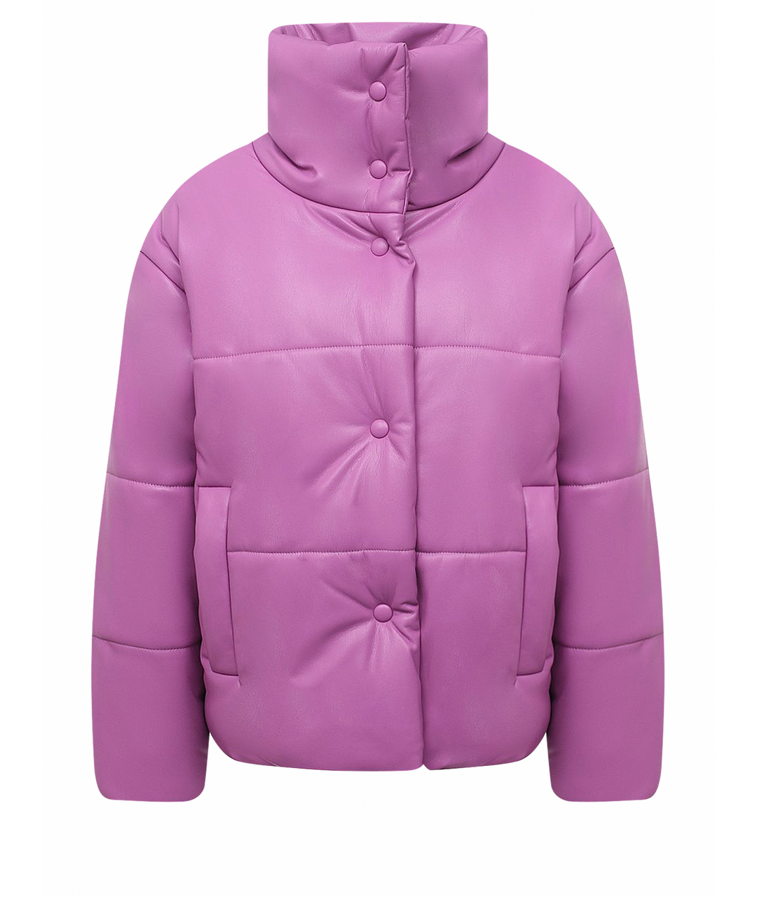 NANUSHKA Розовая полиуретановая куртка, фото 1
