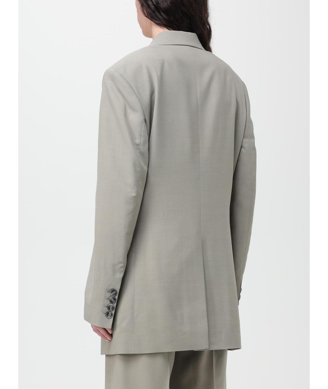 ACNE STUDIOS Серый жакет/пиджак, фото 3