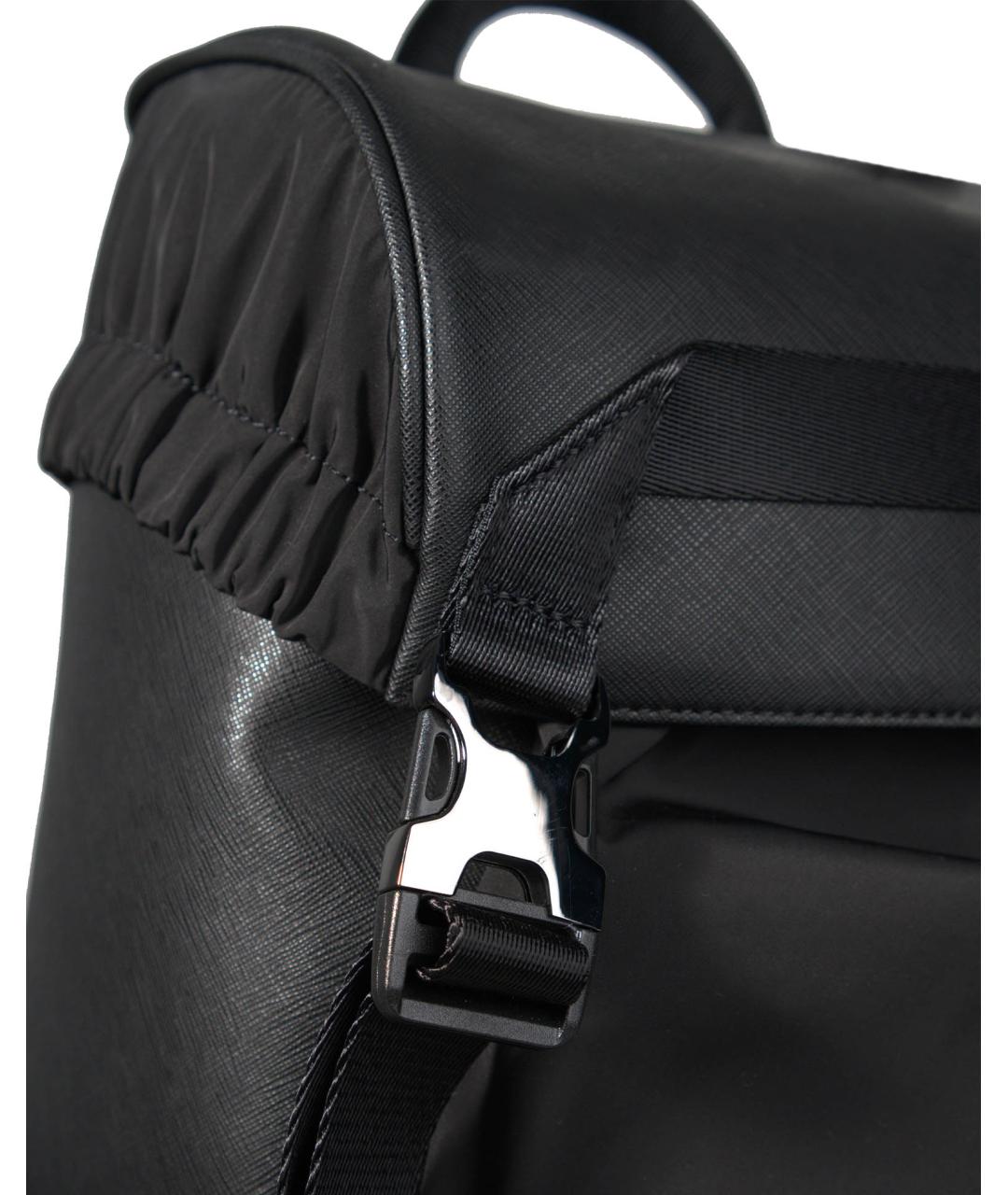 EMPORIO ARMANI Черный рюкзак, фото 4
