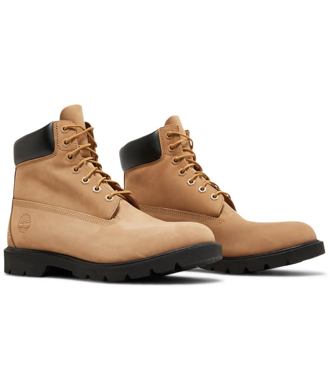 TIMBERLAND Бежевые нубуковые высокие ботинки, фото 3