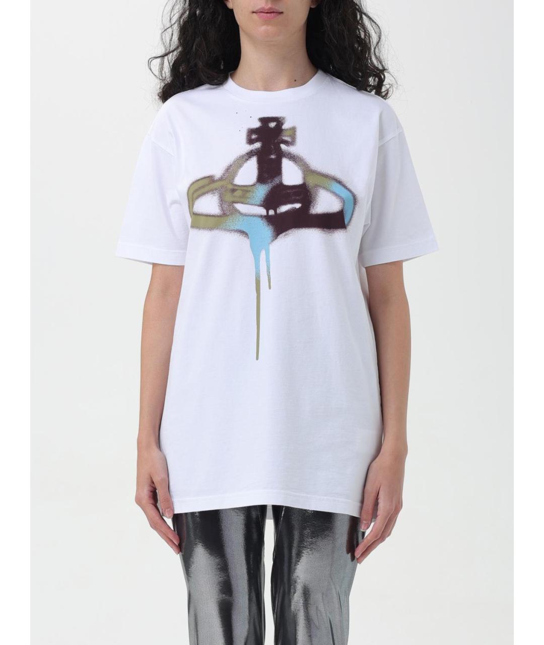 VIVIENNE WESTWOOD Белая футболка, фото 2