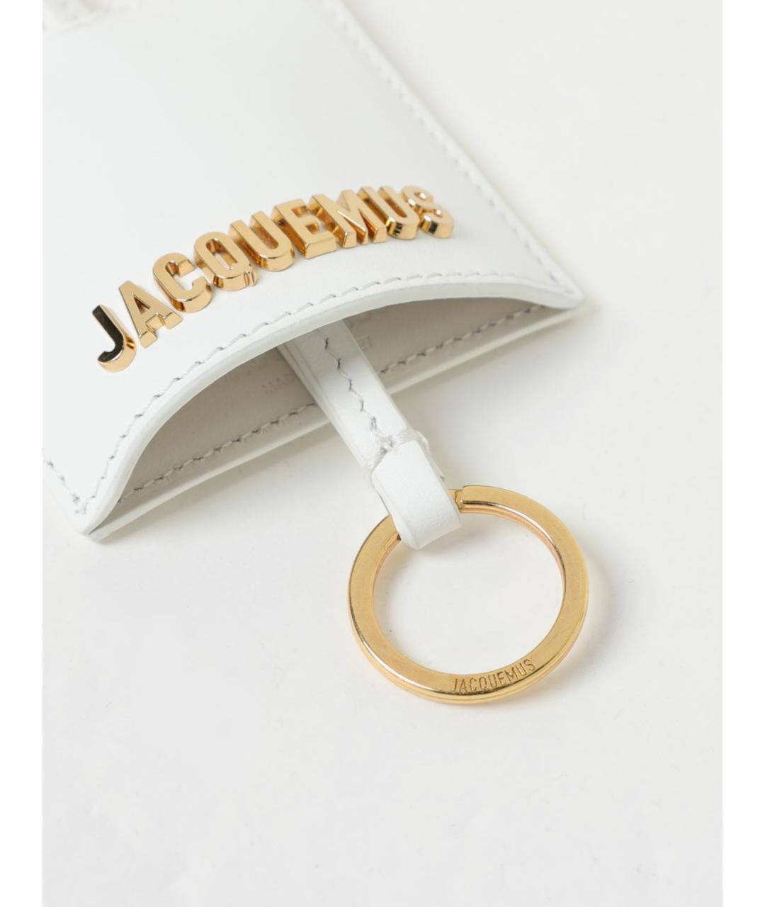 JACQUEMUS Белый брелок, фото 2