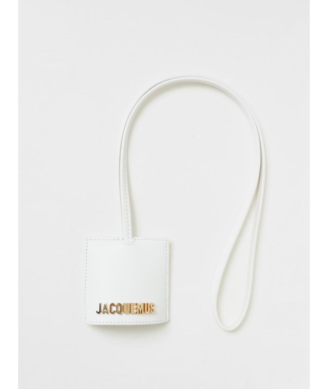 JACQUEMUS Белый брелок, фото 3