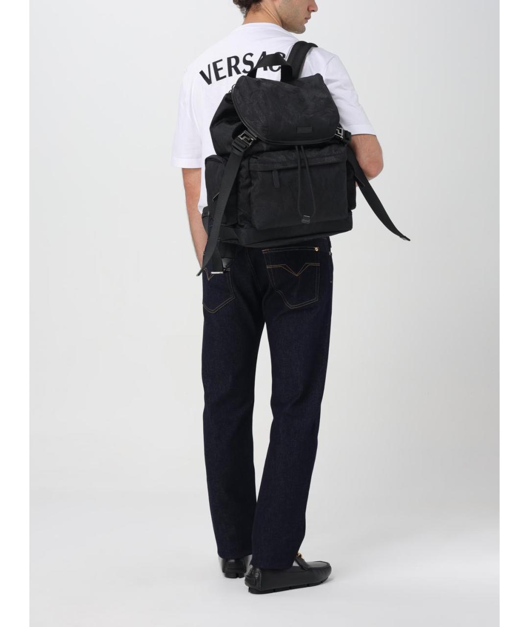 VERSACE Белая хлопковая футболка, фото 3