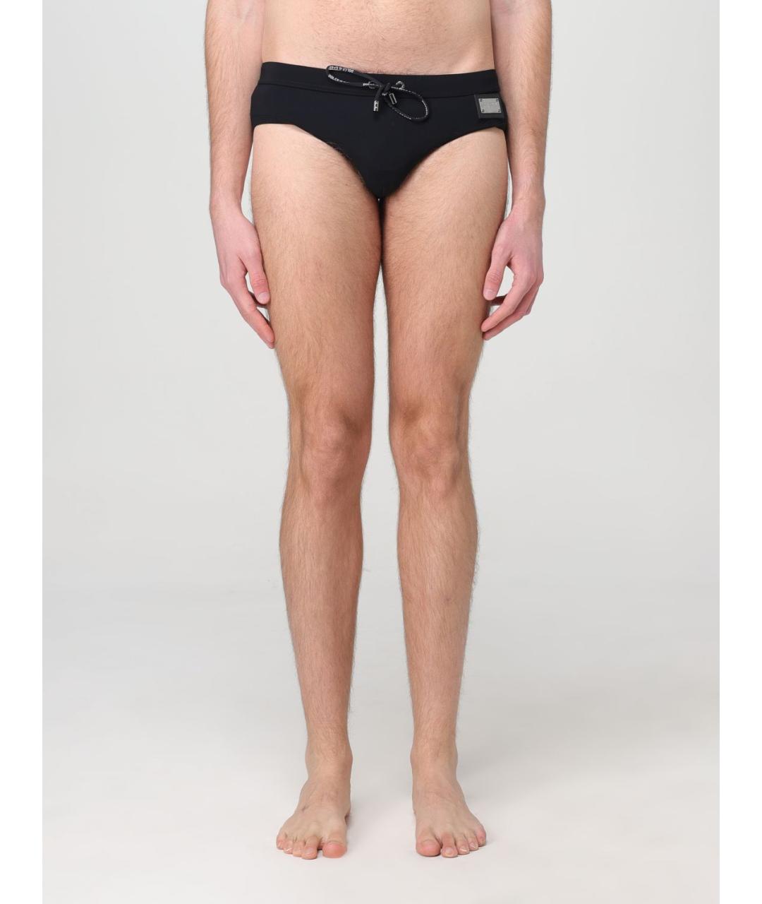 DOLCE&GABBANA Черные плавки, фото 2