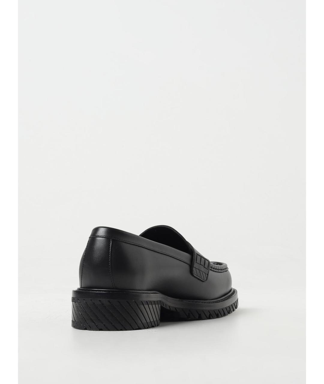 OFF-WHITE Черные лоферы, фото 3