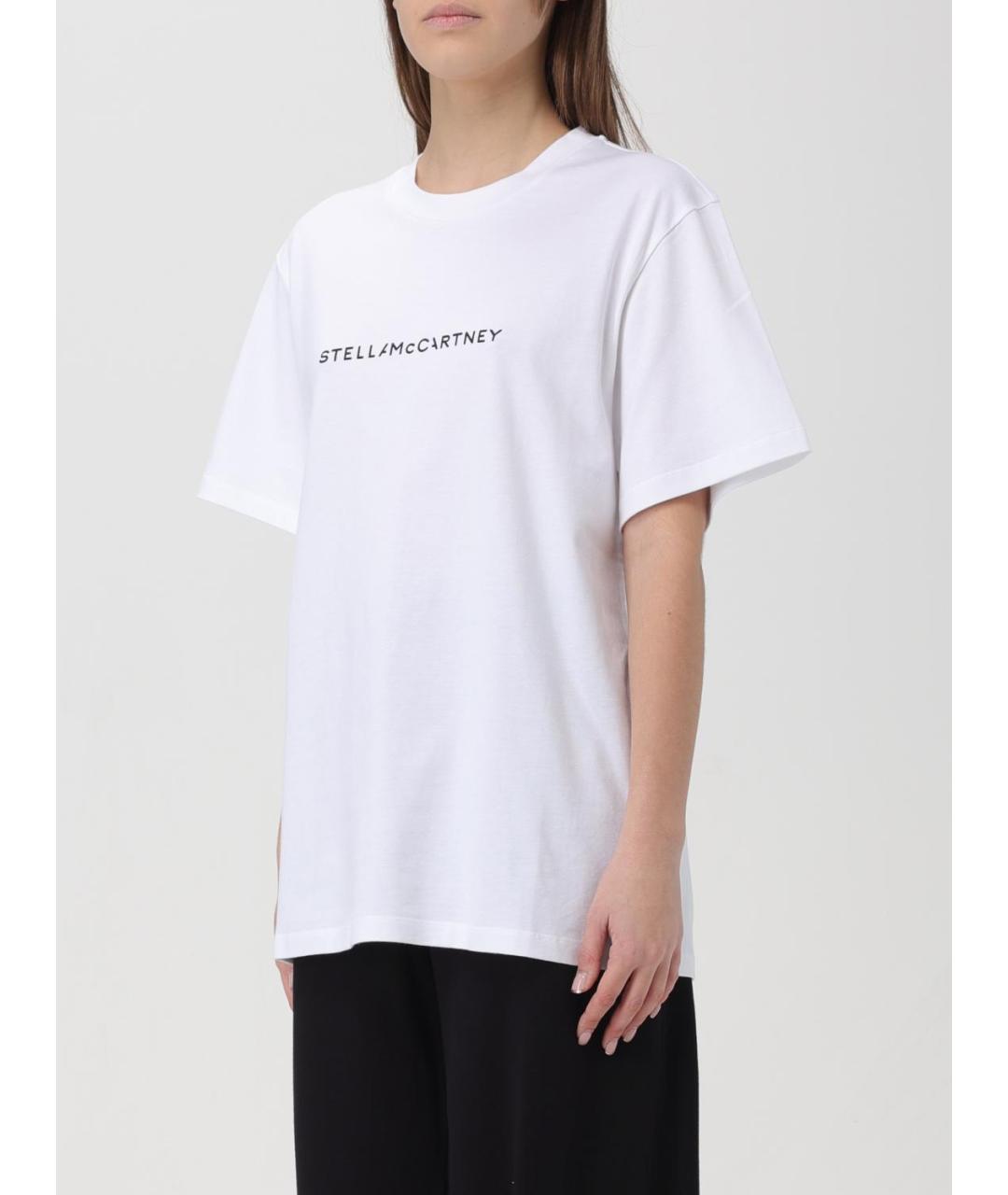 STELLA MCCARTNEY Белая футболка, фото 5