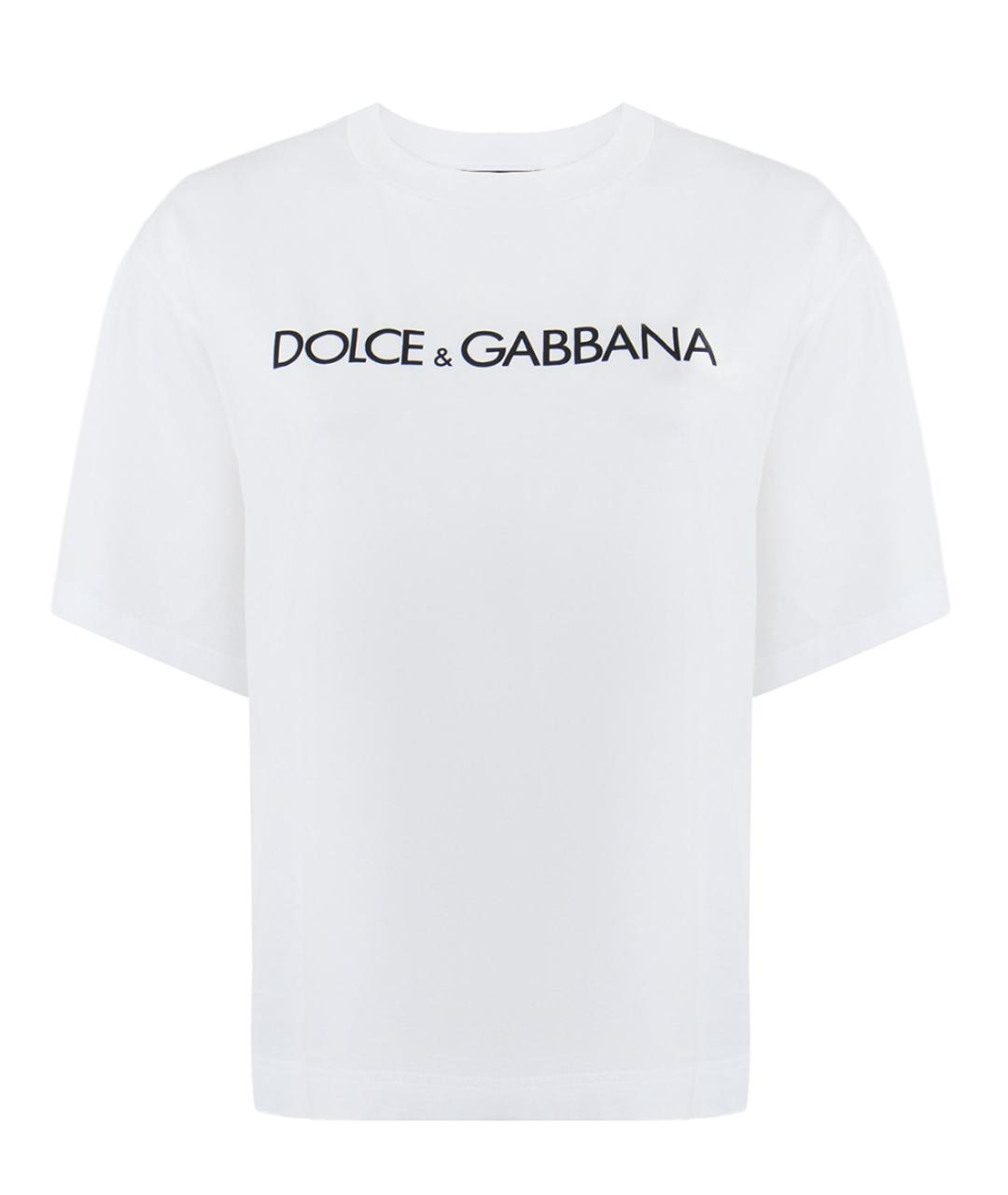 DOLCE&GABBANA Белая футболка, фото 1
