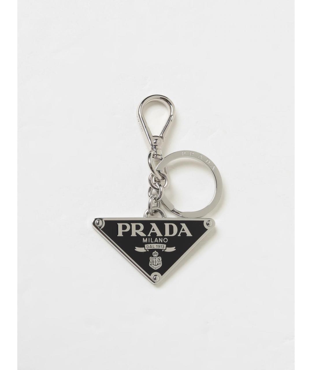PRADA Черный брелок, фото 3