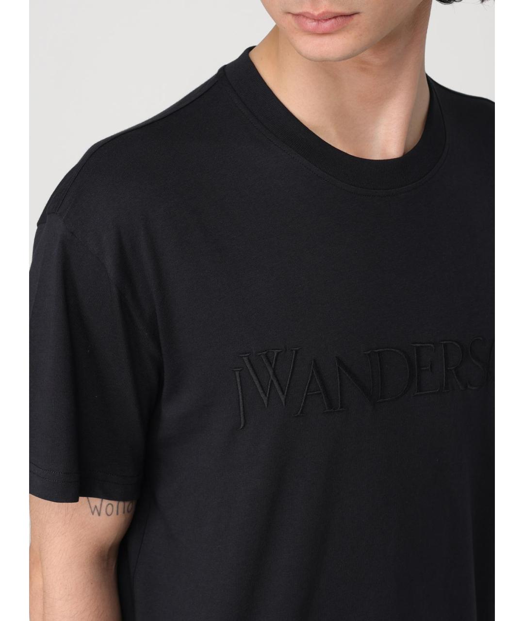 J.W.ANDERSON Черная футболка, фото 6