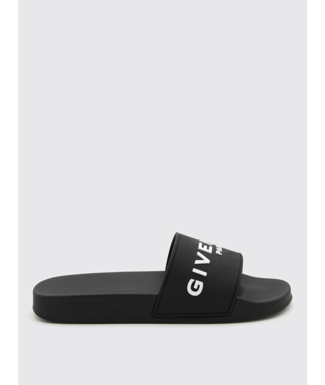 GIVENCHY Черные сандалии, фото 5