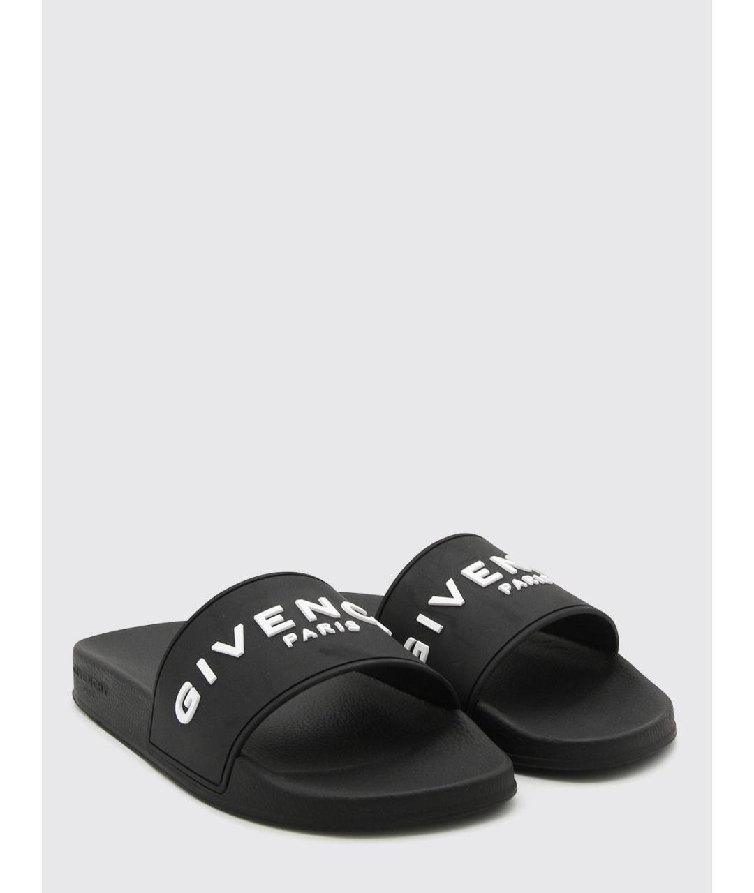 GIVENCHY Черные сандалии, фото 2