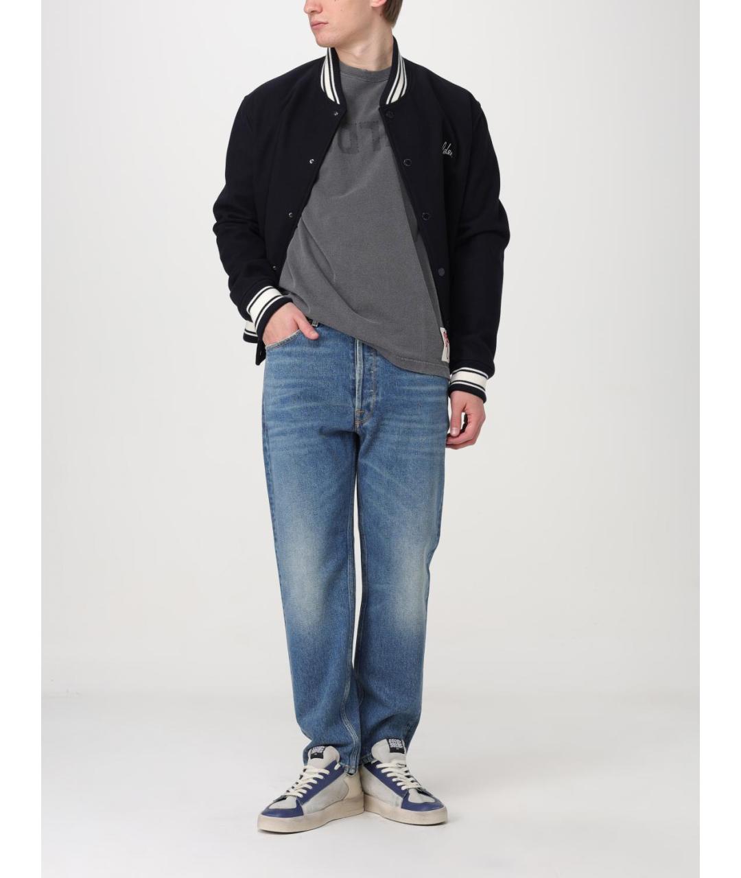 GOLDEN GOOSE DELUXE BRAND Серая футболка, фото 3