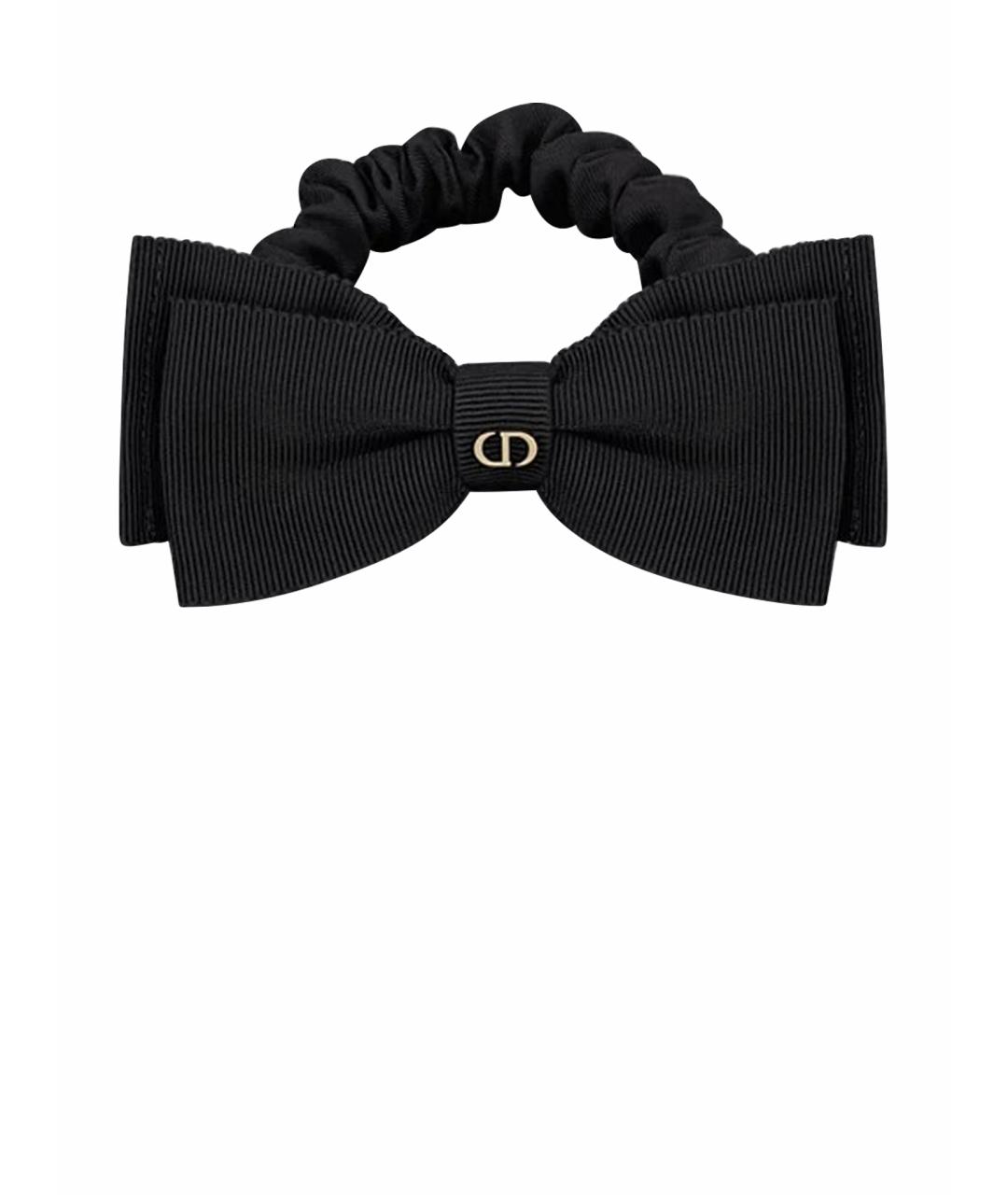 CHRISTIAN DIOR Черная резинка, фото 1