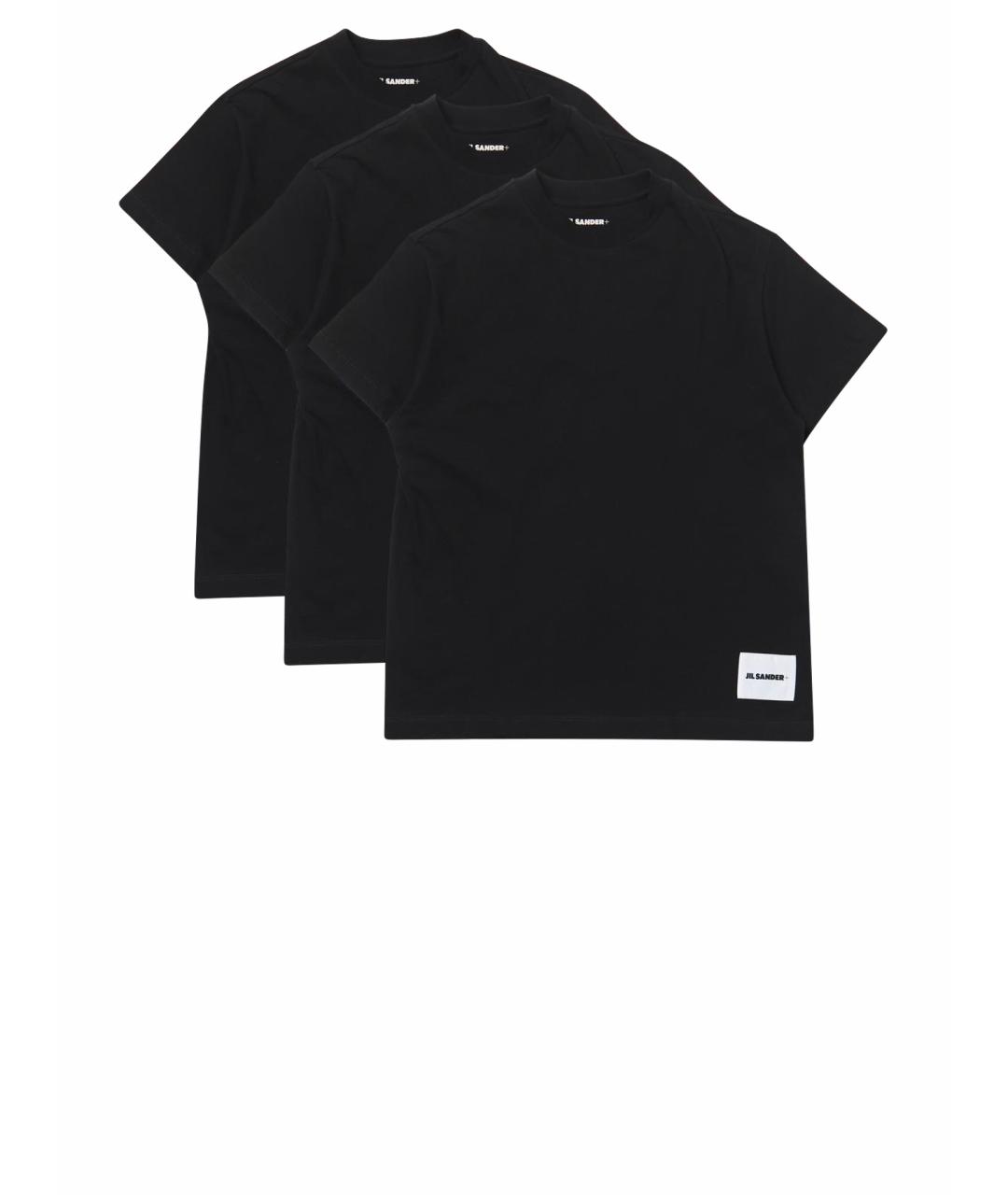 JIL SANDER Черная футболка, фото 1