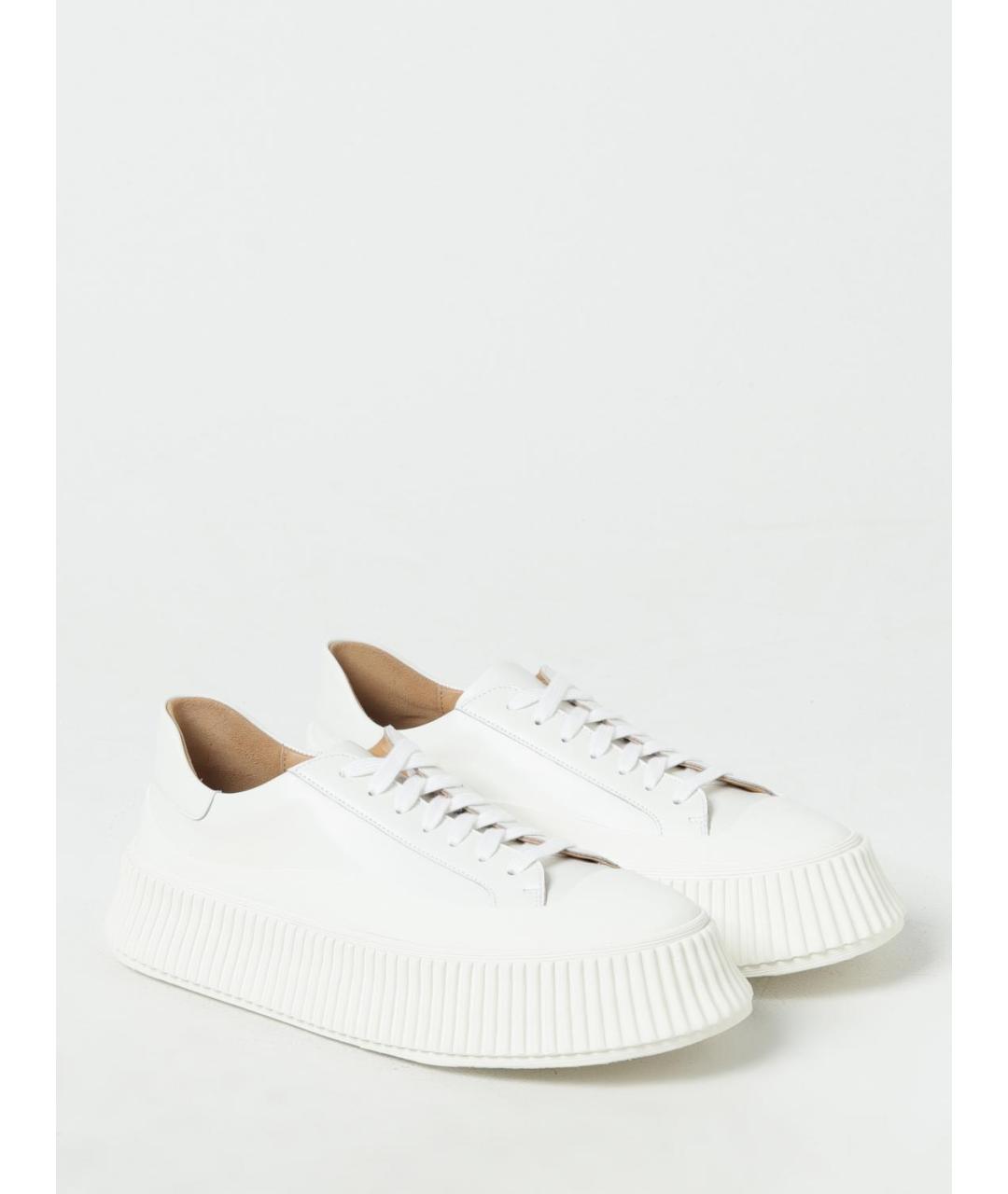 JIL SANDER Белые кроссовки, фото 2