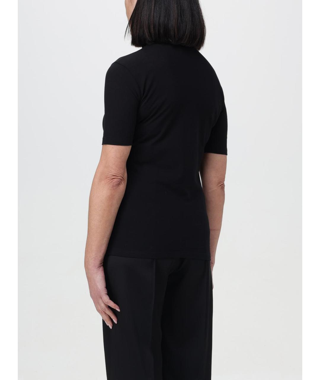 JIL SANDER Черная футболка, фото 4