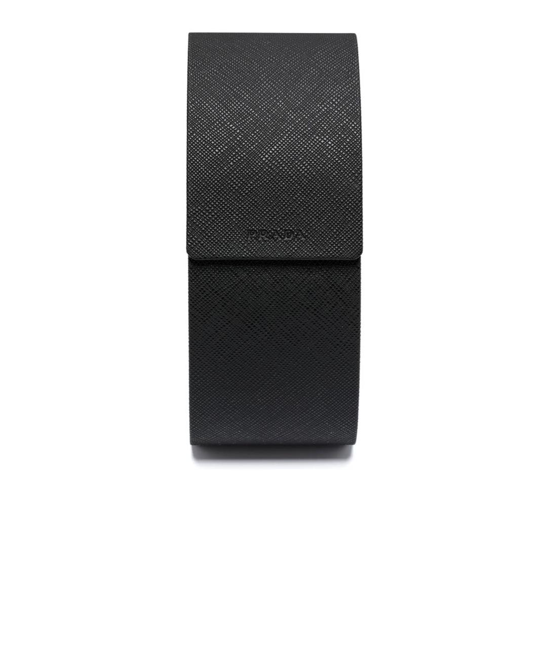 PRADA Черные металлические солнцезащитные очки, фото 4