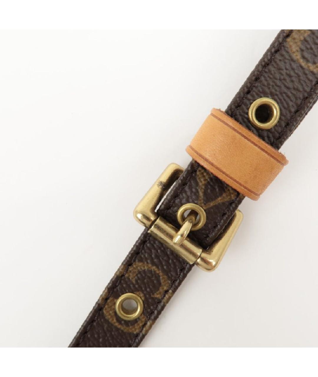 LOUIS VUITTON Коричневая сумка через плечо, фото 7