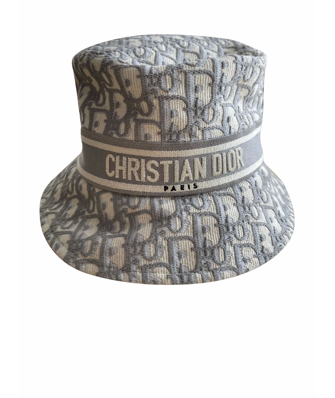 CHRISTIAN DIOR PRE-OWNED Серая хлопковая шляпа, фото 1