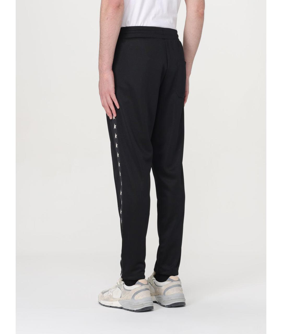 GOLDEN GOOSE DELUXE BRAND Черные синтетические повседневные брюки, фото 4