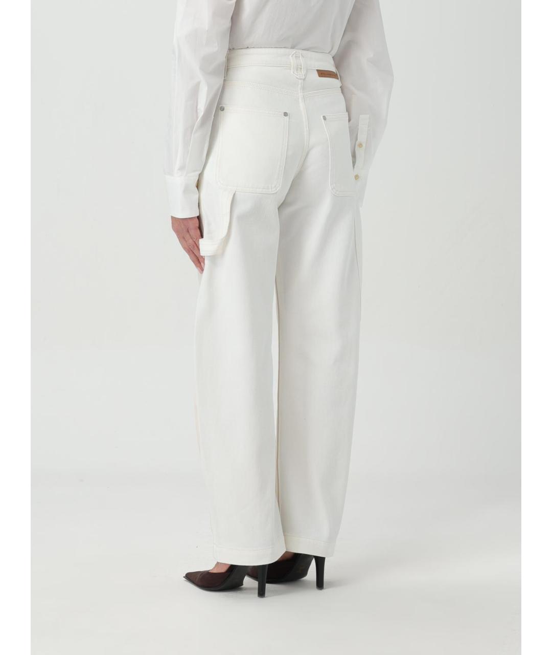 STELLA MCCARTNEY Мульти хлопковые прямые джинсы, фото 3