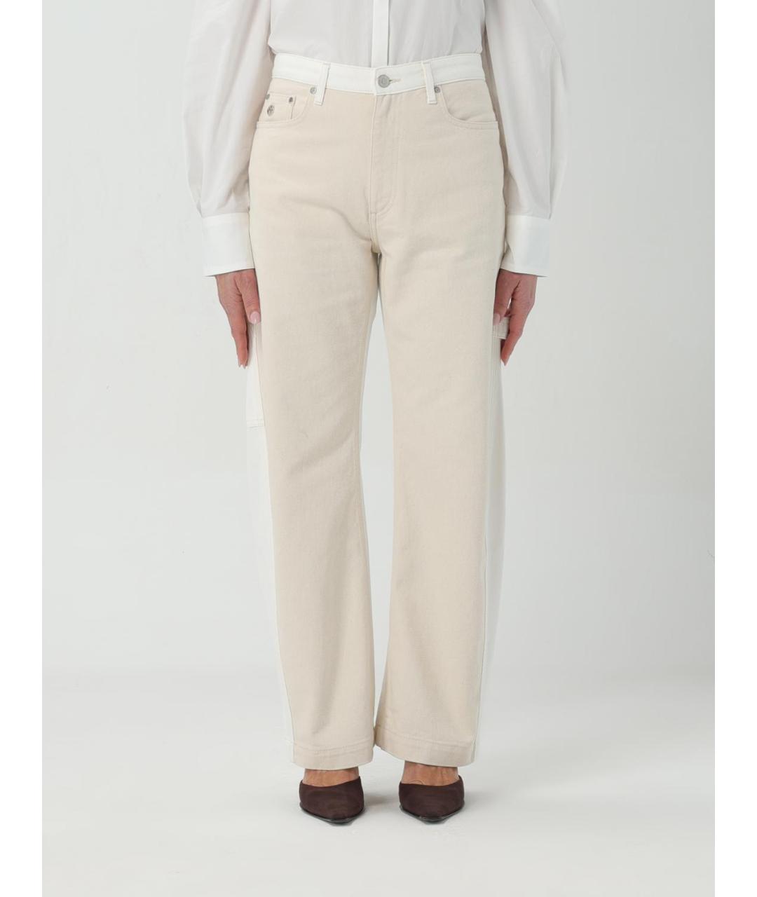 STELLA MCCARTNEY Мульти хлопковые прямые джинсы, фото 2