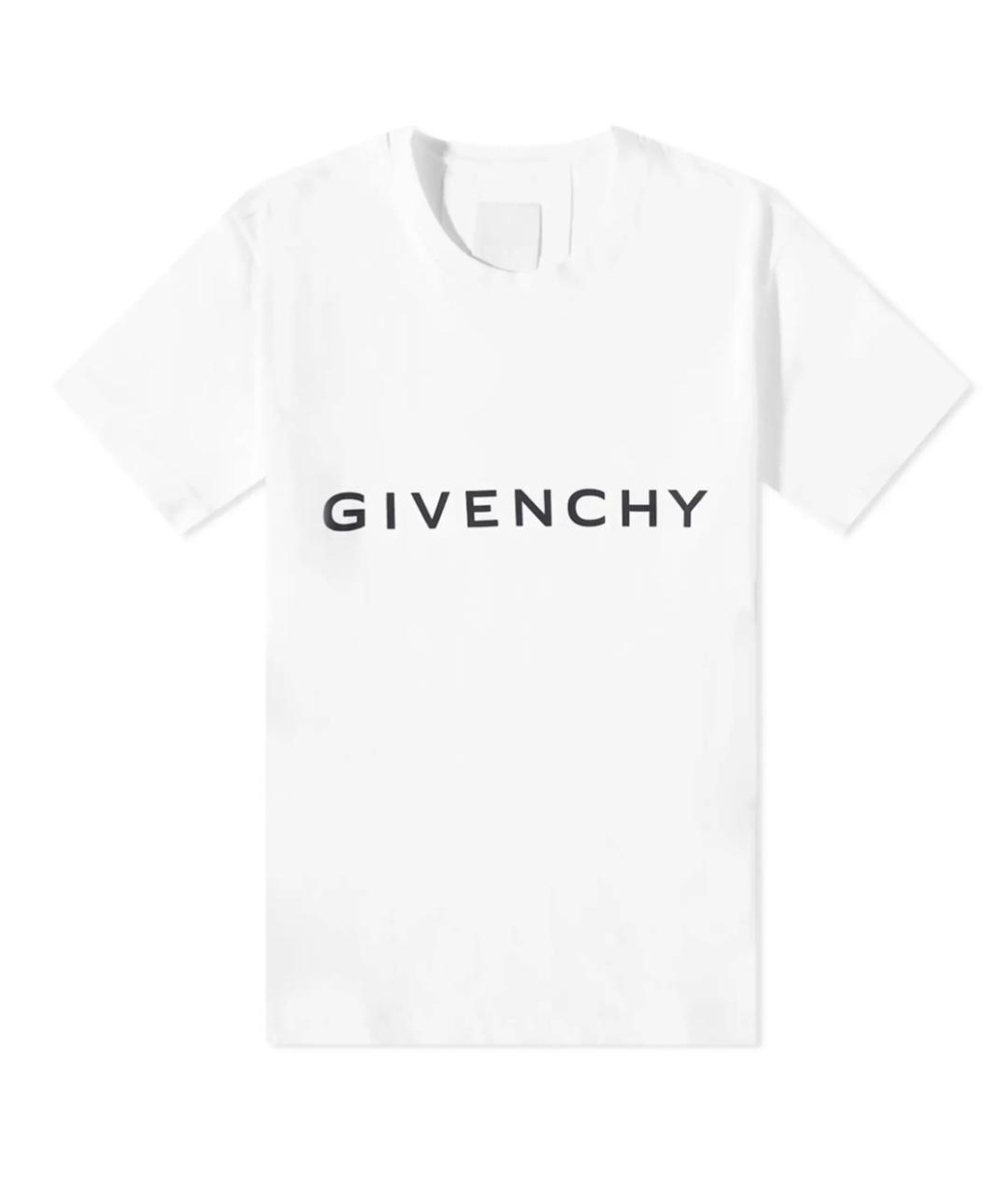 GIVENCHY Белая футболка, фото 1