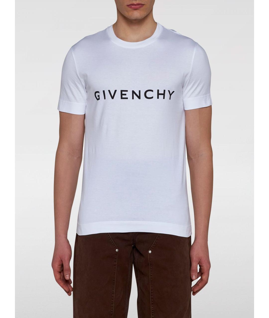 GIVENCHY Белая футболка, фото 2