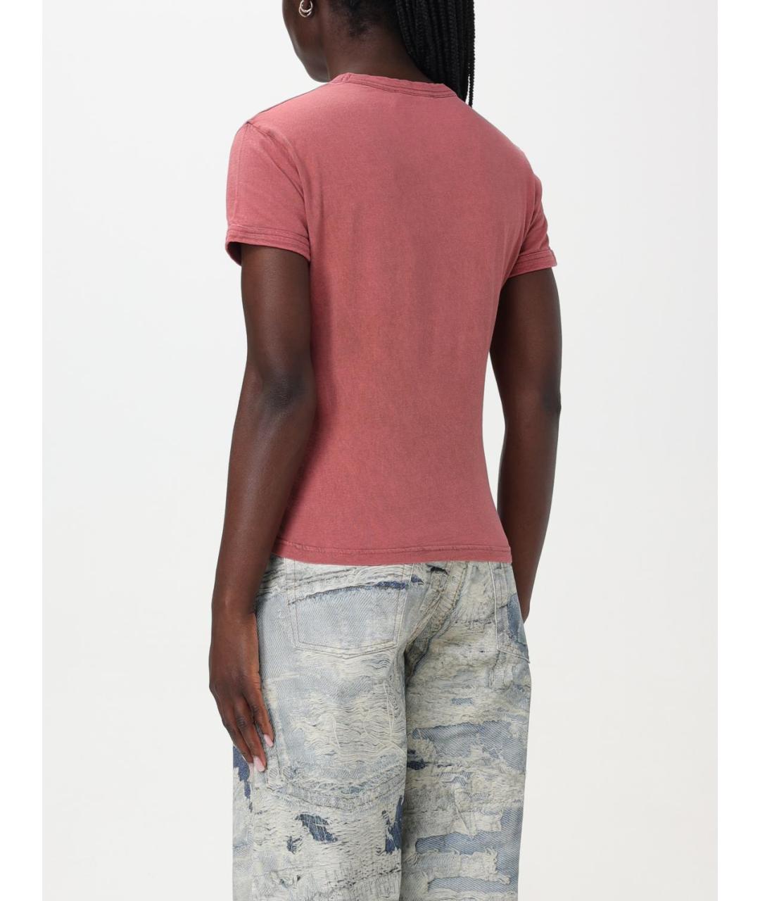 ACNE STUDIOS Розовая футболка, фото 4