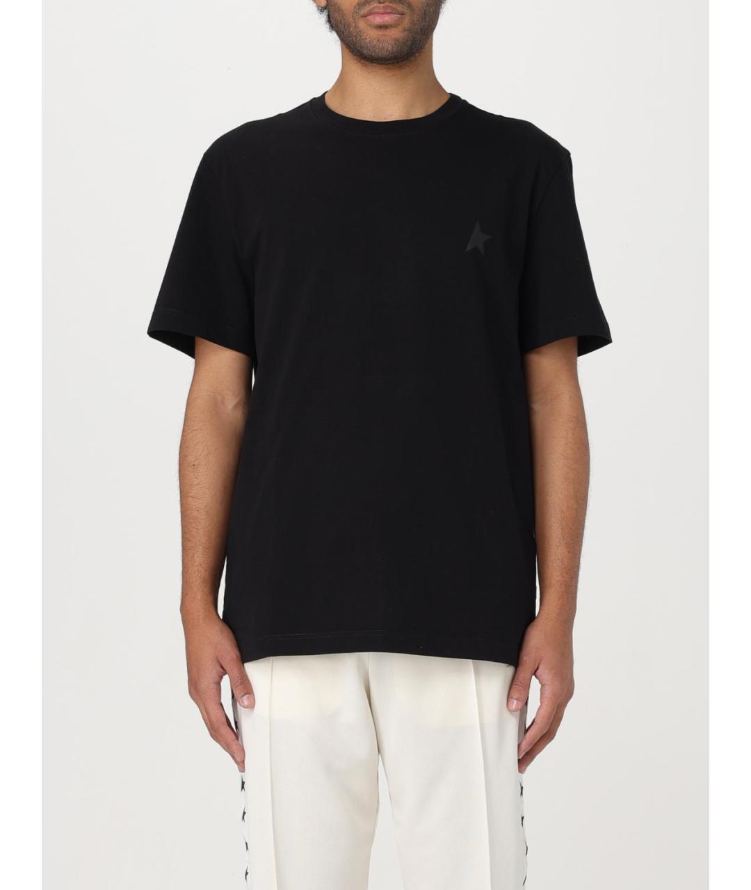 GOLDEN GOOSE DELUXE BRAND Черная футболка, фото 2