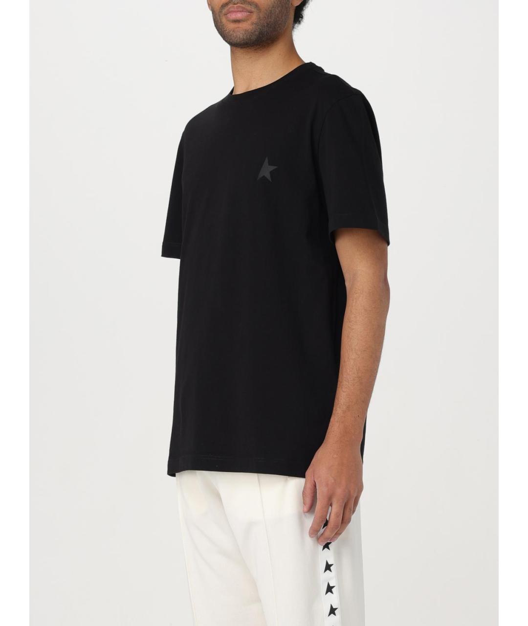 GOLDEN GOOSE DELUXE BRAND Черная футболка, фото 5