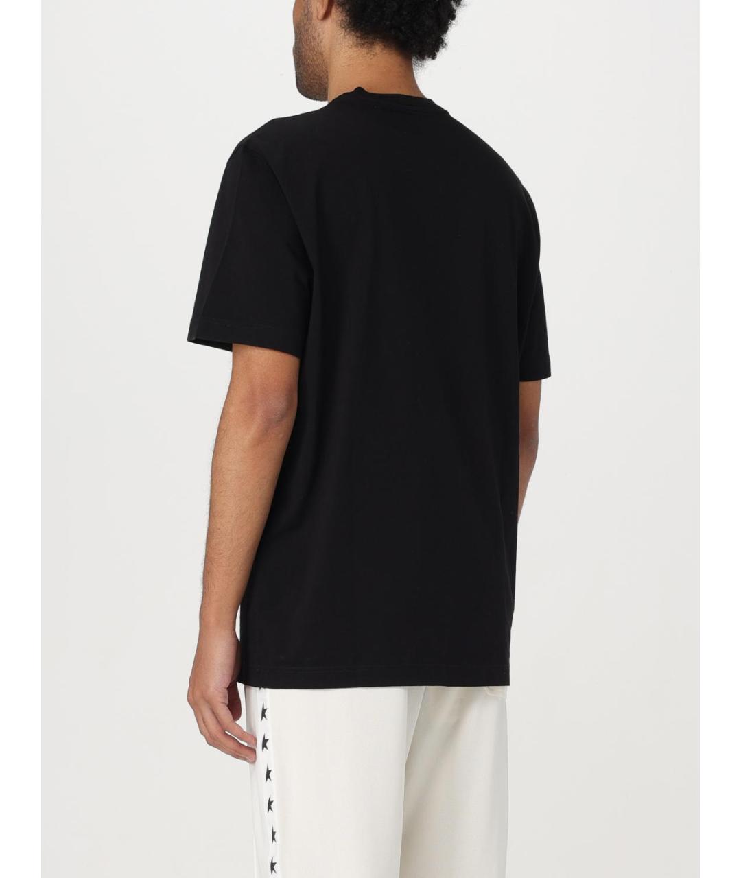 GOLDEN GOOSE DELUXE BRAND Черная футболка, фото 4