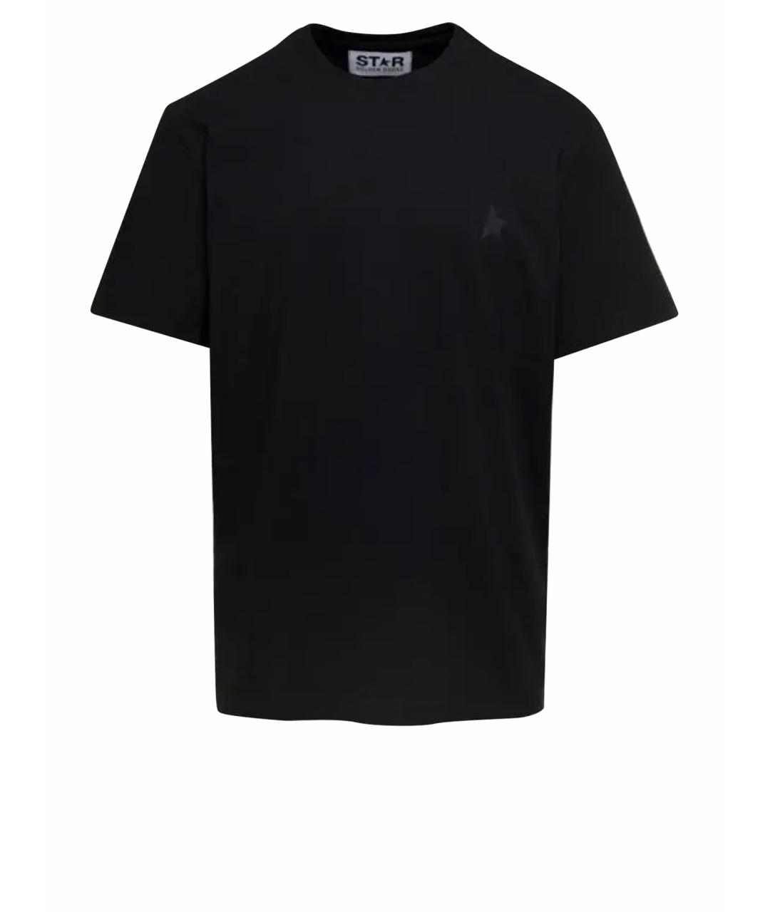 GOLDEN GOOSE DELUXE BRAND Черная футболка, фото 1