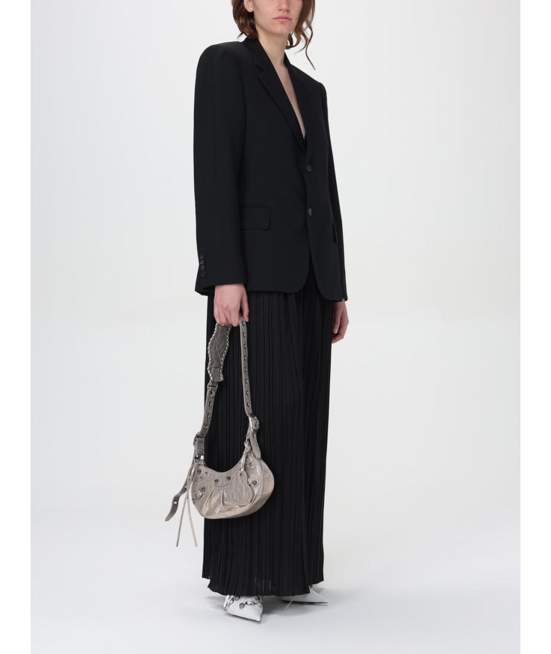 BALENCIAGA Бежевая кожаная сумка через плечо, фото 2