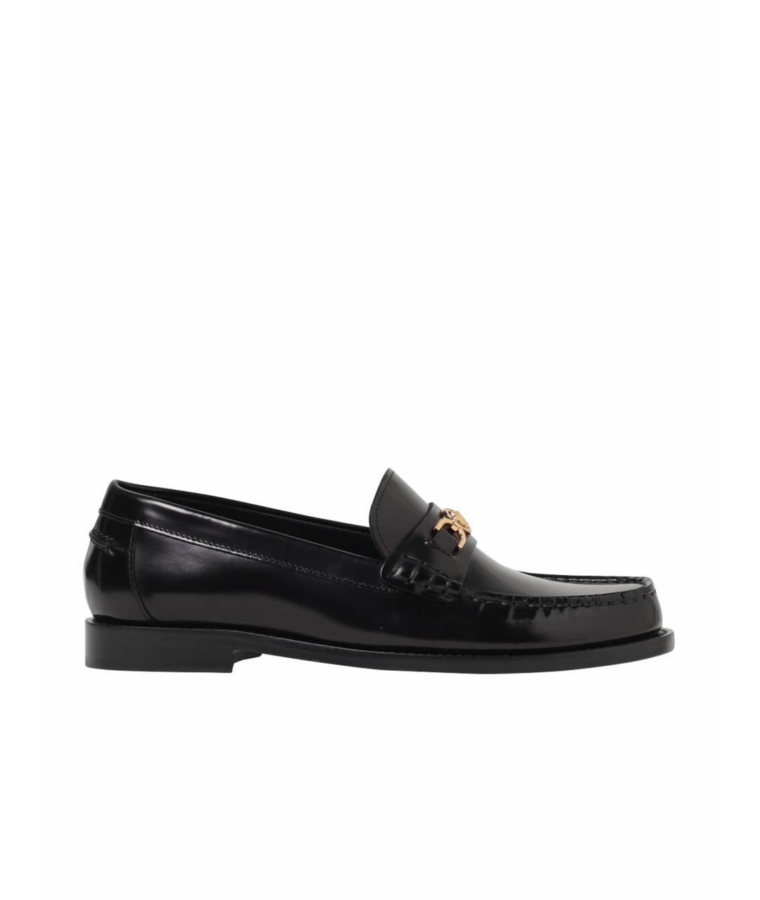 VERSACE Черные лоферы, фото 1