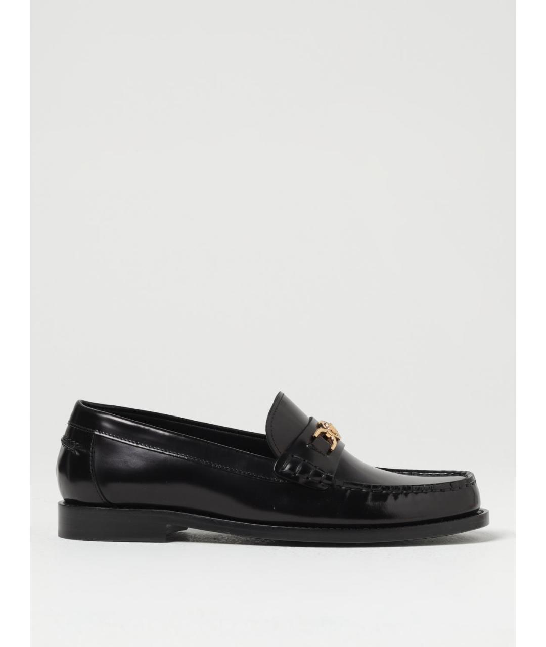 VERSACE Черные лоферы, фото 5