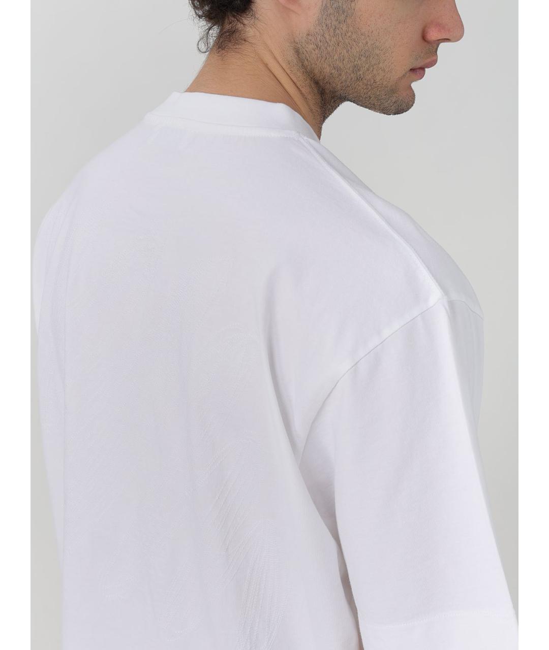 OFF-WHITE Белая футболка, фото 6