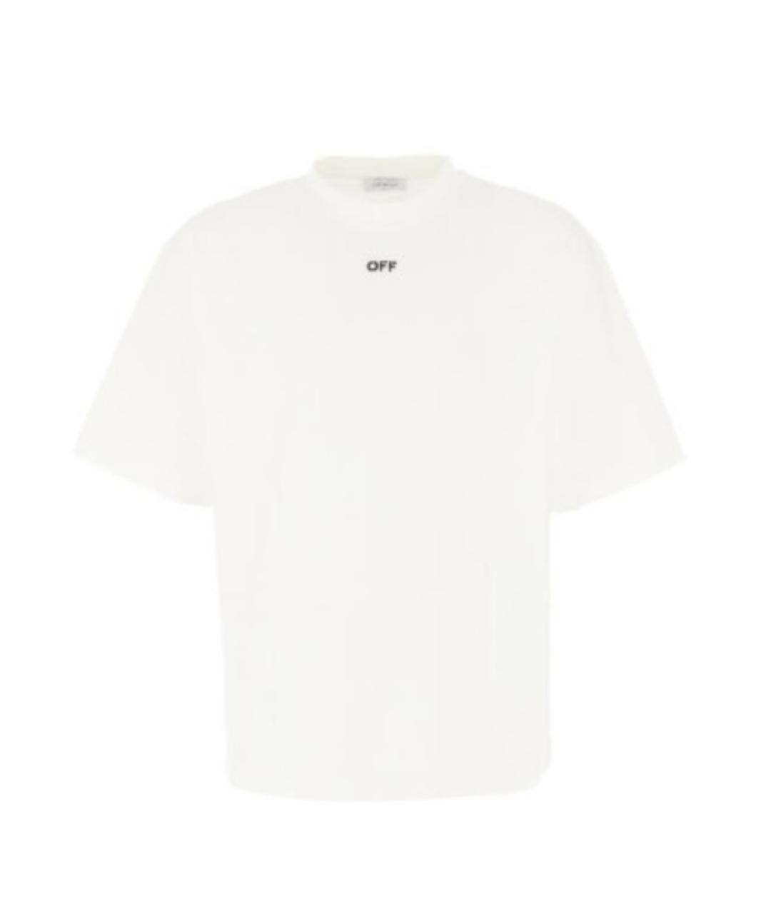 OFF-WHITE Белая футболка, фото 1