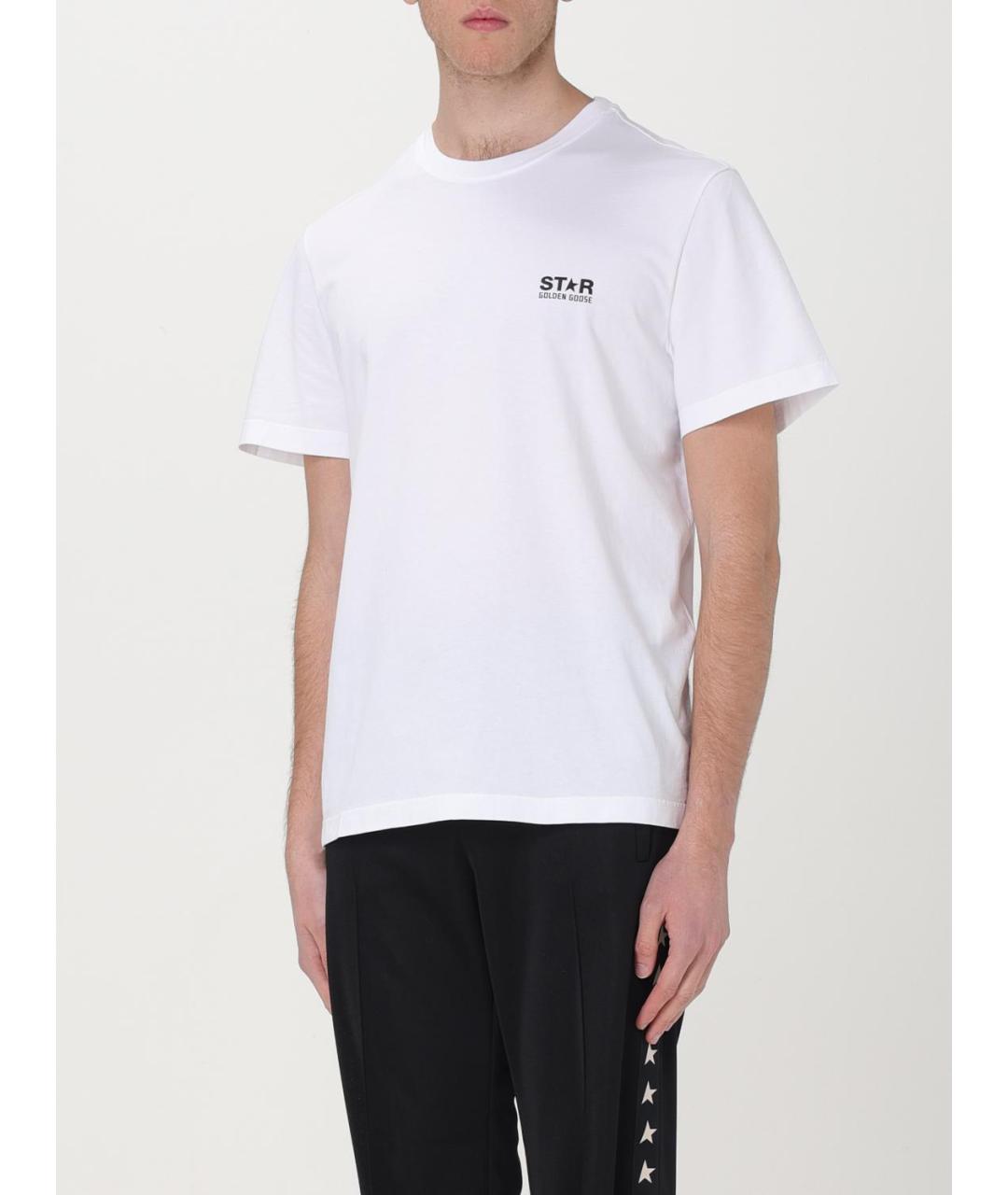 GOLDEN GOOSE DELUXE BRAND Белая футболка, фото 5