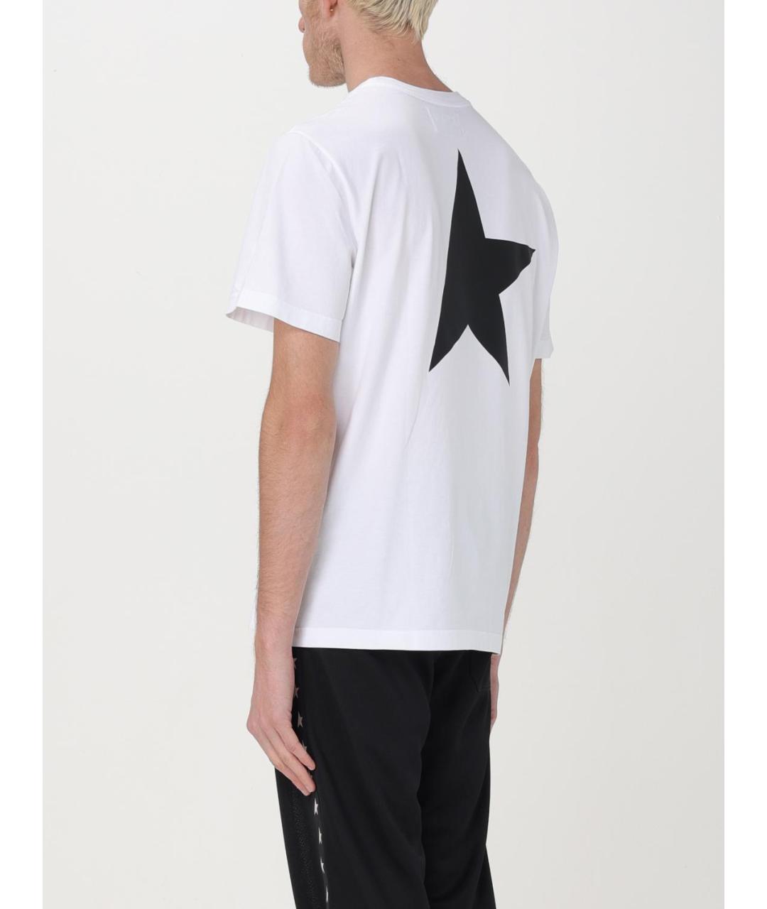 GOLDEN GOOSE DELUXE BRAND Белая футболка, фото 4