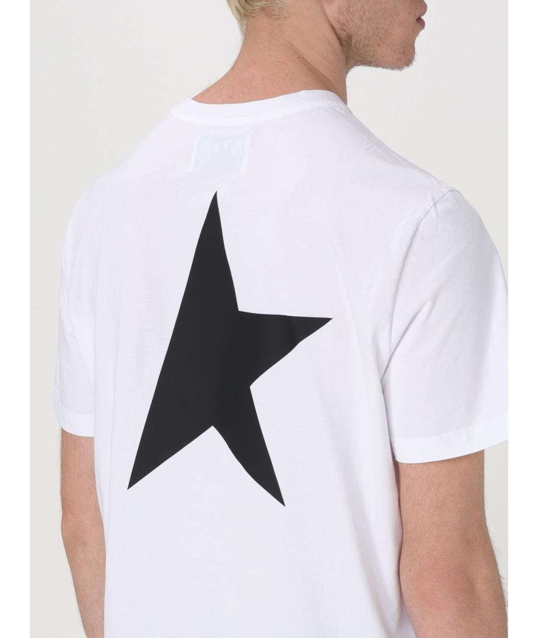 GOLDEN GOOSE DELUXE BRAND Белая футболка, фото 6