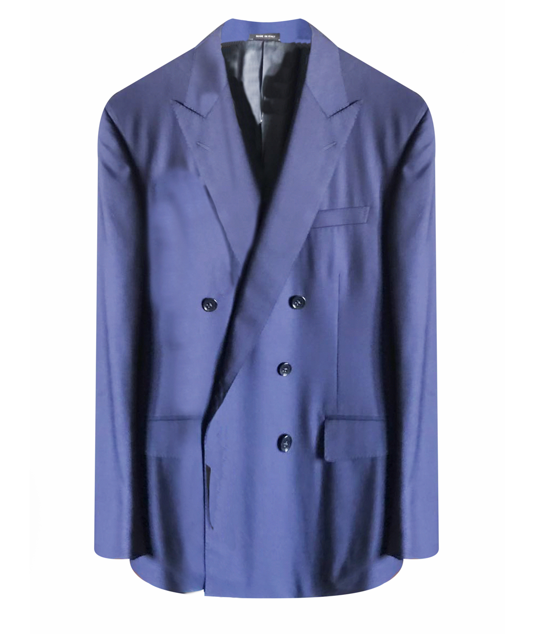 RALPH LAUREN Темно-синий шерстяной пиджак, фото 1