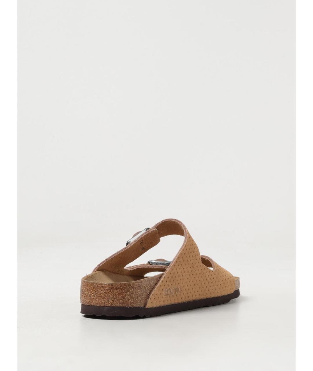 BIRKENSTOCK Бежевые шлепанцы, фото 3