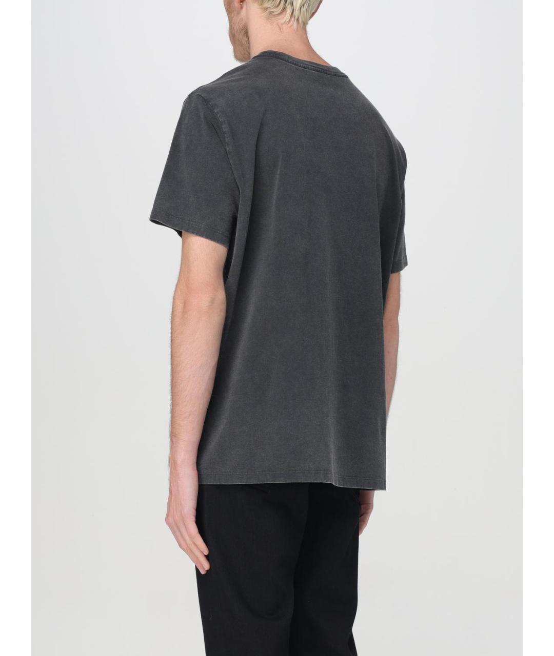 BALMAIN Серая футболка, фото 4