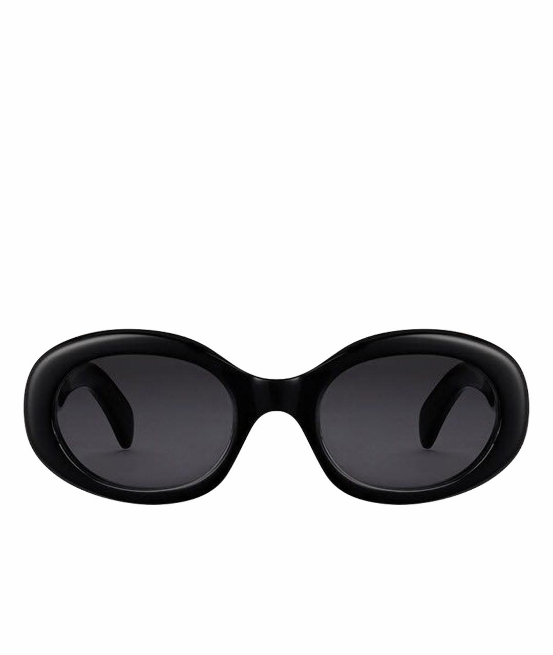 CELINE Черные пластиковые солнцезащитные очки, фото 1