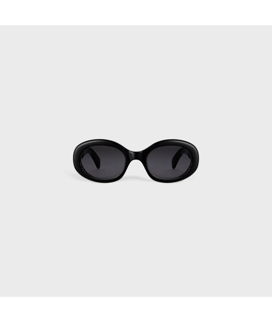 CELINE Черные пластиковые солнцезащитные очки, фото 6