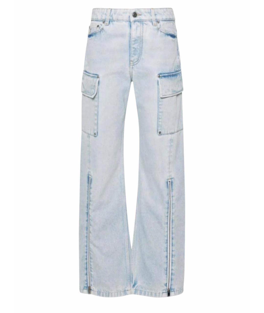 STELLA MCCARTNEY Голубые прямые джинсы, фото 1