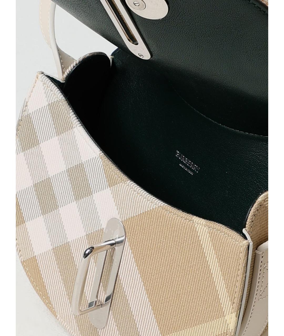 BURBERRY Бежевая сумка через плечо, фото 6