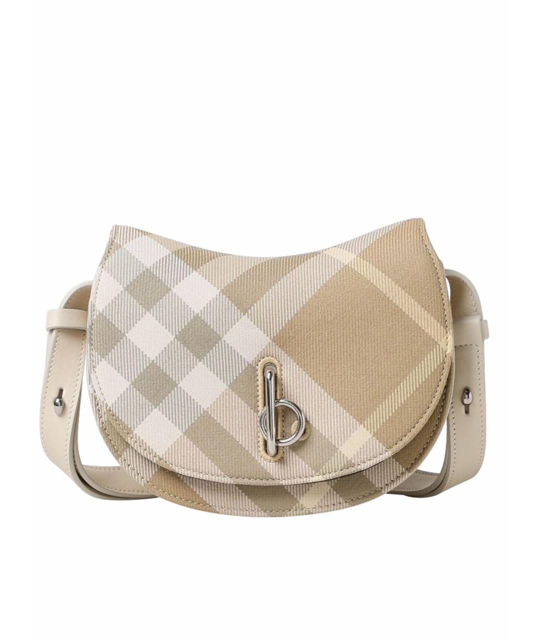 BURBERRY Бежевая сумка через плечо, фото 1